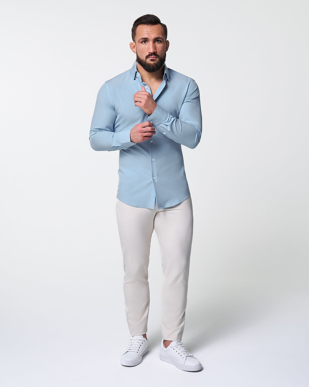 "The Bellamy" Business Blue | State & Liberty Dress Shirts