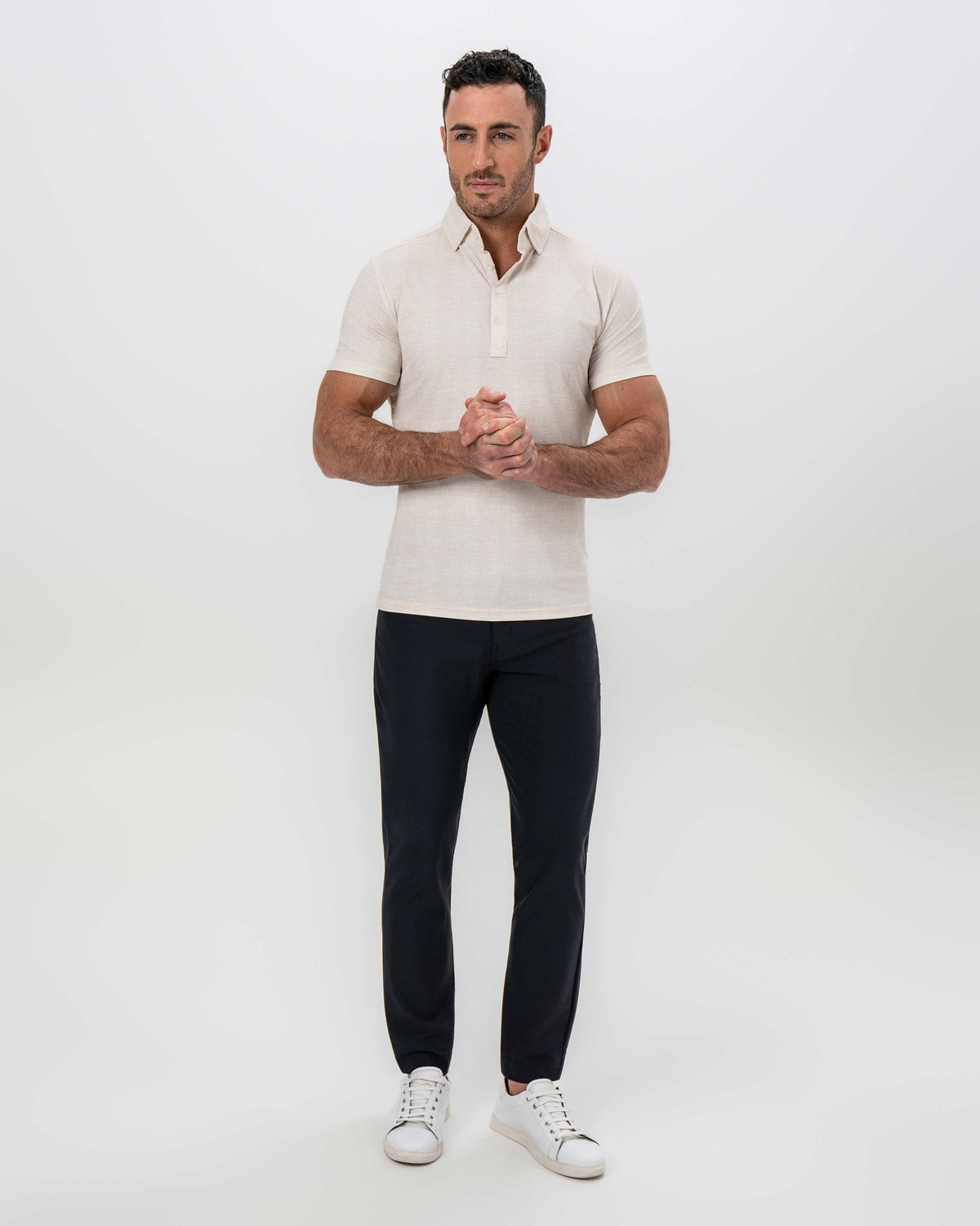 "The Sanders" Linen Tan | State & Liberty Tops