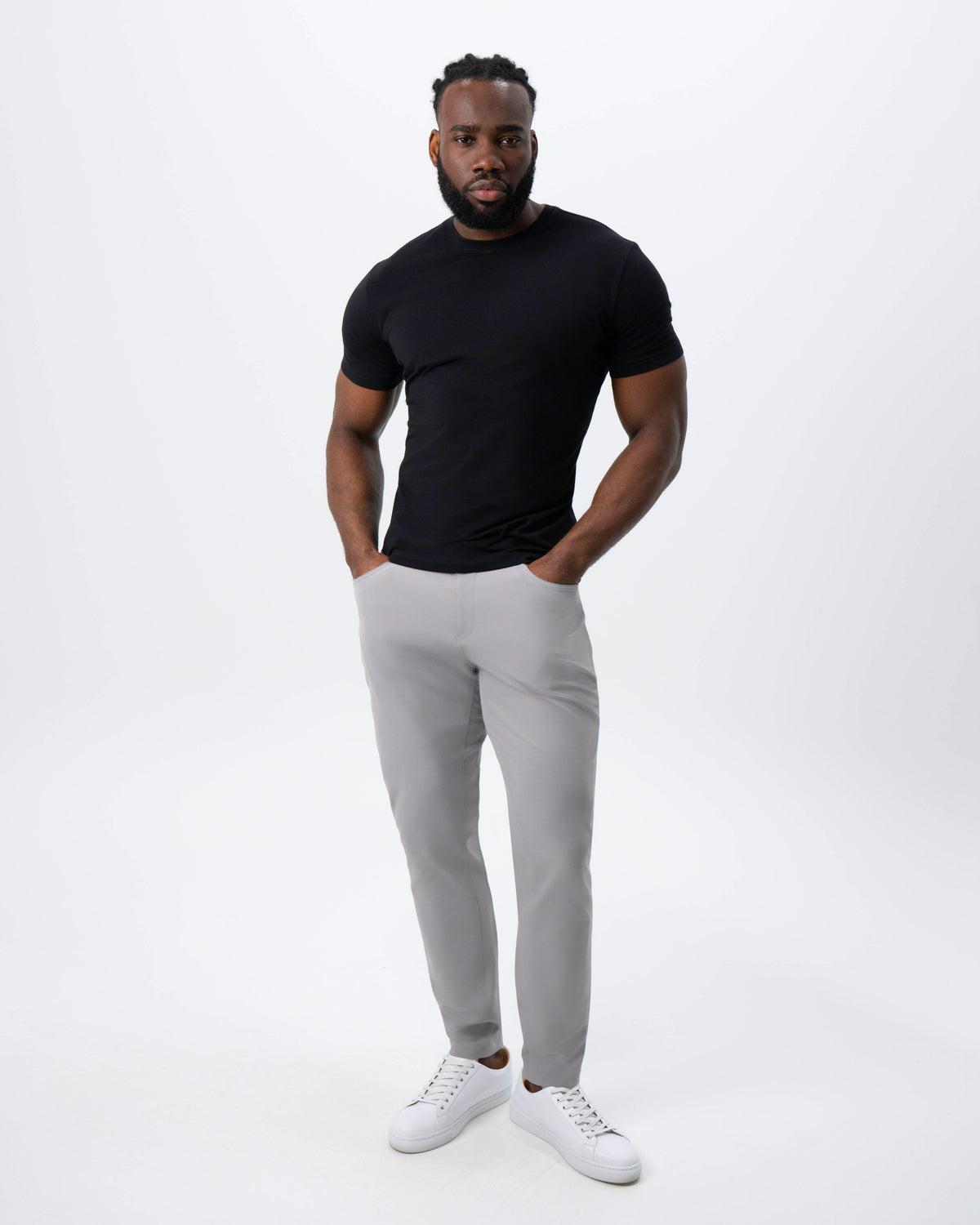 "The Westport" Black Short Sleeve Crewneck | State & Liberty Tops