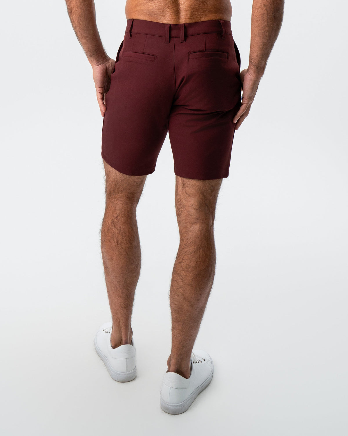 Athletic Fit Shorts - Maroon | State & Liberty Bottoms