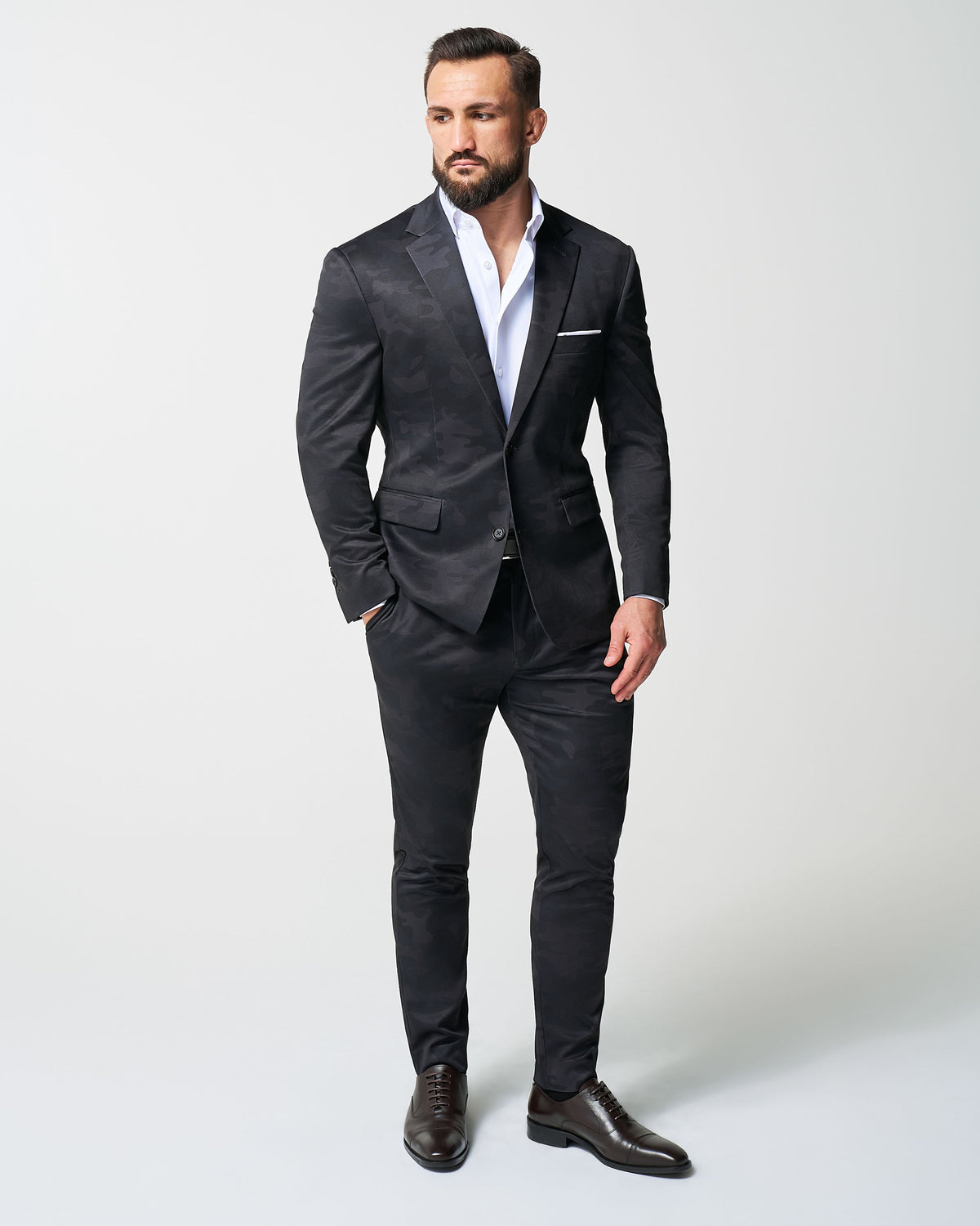 Athletic Fit Stretch Suit - Solid Royal Blue | State & Liberty Suits