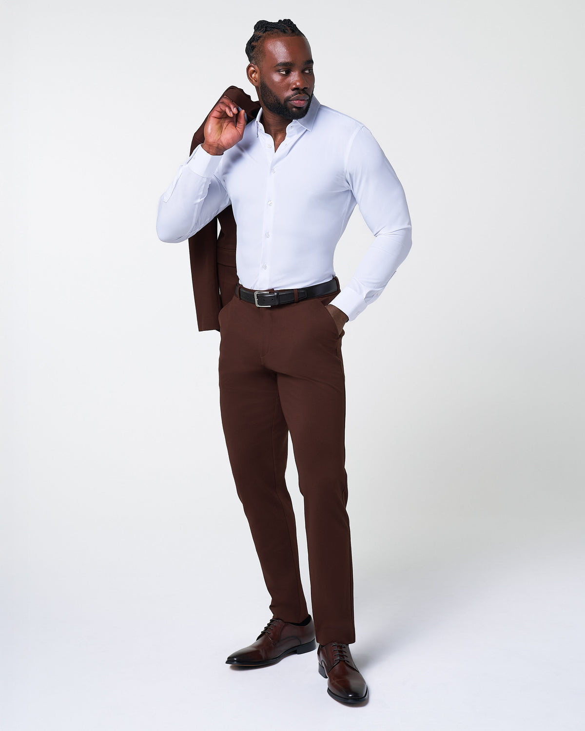 Athletic Fit Stretch Suit - Solid Royal Blue | State & Liberty Suits