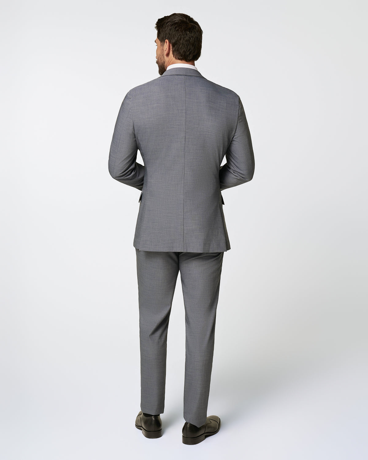 Athletic Fit Stretch Suit - Heathered Grey | State & Liberty Suits