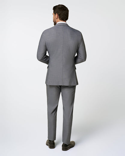 Athletic Fit Stretch Suit - Heathered Grey | State & Liberty Suits