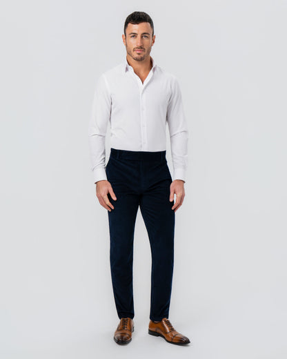 Unstructured Corduroy Suit - Dark Navy | State & Liberty Suits