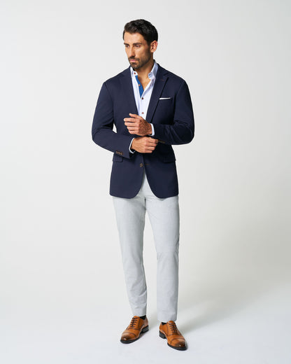 Athletic Fit Stretch Blazer - Navy | State & Liberty Suits|Blazers