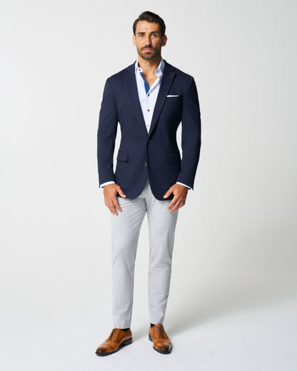 Athletic Fit Stretch Blazer - Navy | State & Liberty Suits|Blazers