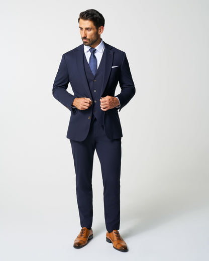 Athletic Fit Stretch Blazer - Navy | State & Liberty Suits|Blazers