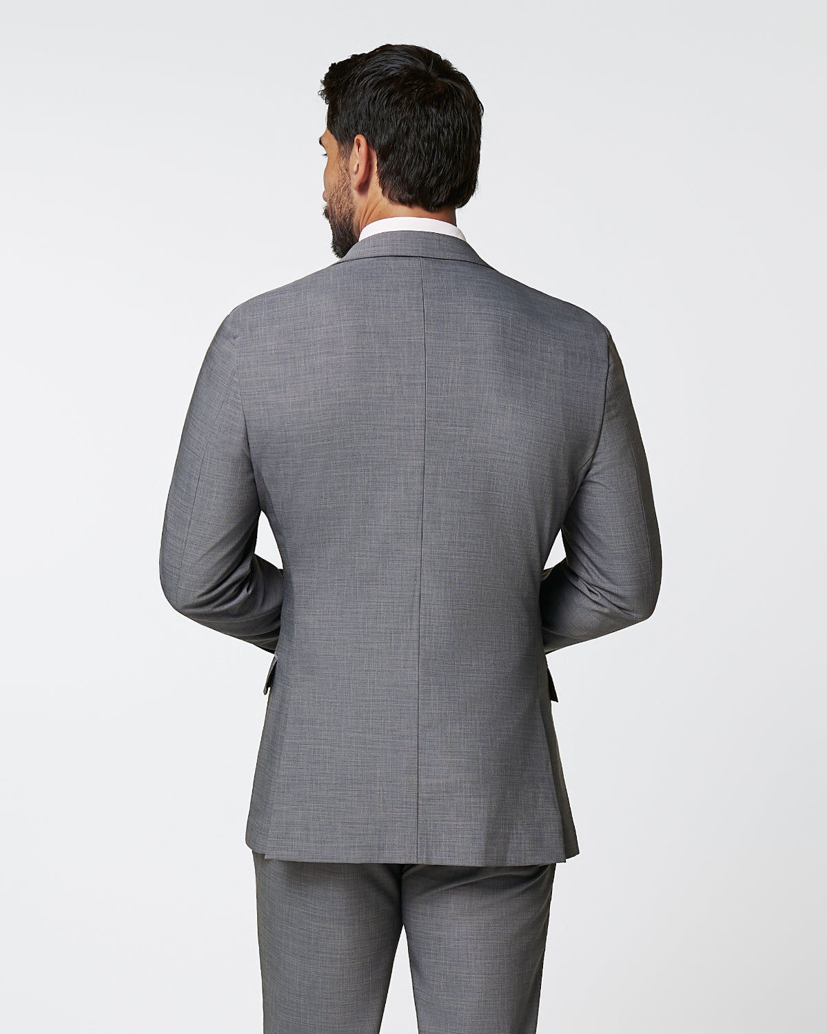 Athletic Fit Stretch Blazer - Heathered Grey | State & Liberty Suits|Blazers