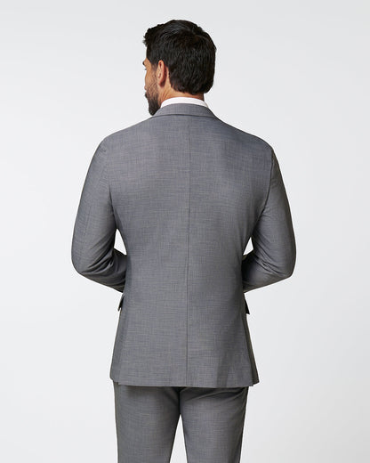 Athletic Fit Stretch Blazer - Heathered Grey | State & Liberty Suits|Blazers