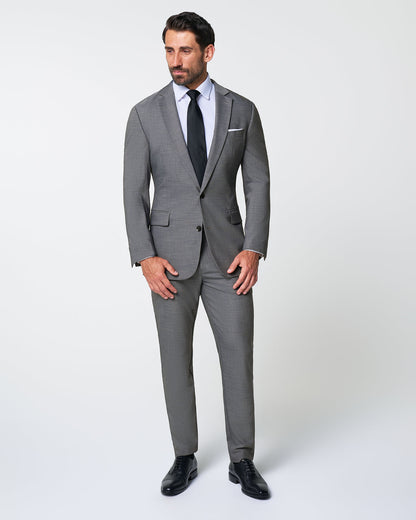 Athletic Fit Stretch Blazer - Heathered Grey | State & Liberty Suits|Blazers