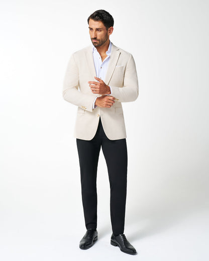 Athletic Fit Stretch Blazer - Lightweight Heathered Bamboo | State & Liberty Suits|Blazers