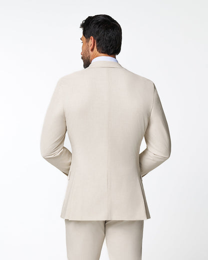 Athletic Fit Stretch Blazer - Lightweight Heathered Bamboo | State & Liberty Suits|Blazers