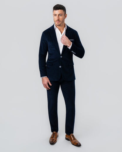 Unstructured Corduroy Blazer - Dark Navy | State & Liberty Suits|Blazers