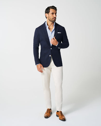 Unstructured Linen Blazer - Navy | State & Liberty Suits|Blazers