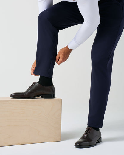Athletic Fit Stretch Suit Pants - Navy | State & Liberty Suits|Bottoms