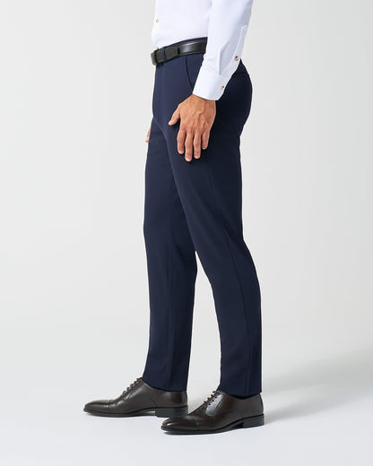 Athletic Fit Stretch Suit Pants - Navy | State & Liberty Suits|Bottoms