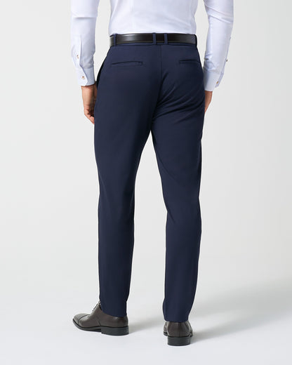 Athletic Fit Stretch Suit Pants - Navy | State & Liberty Suits|Bottoms