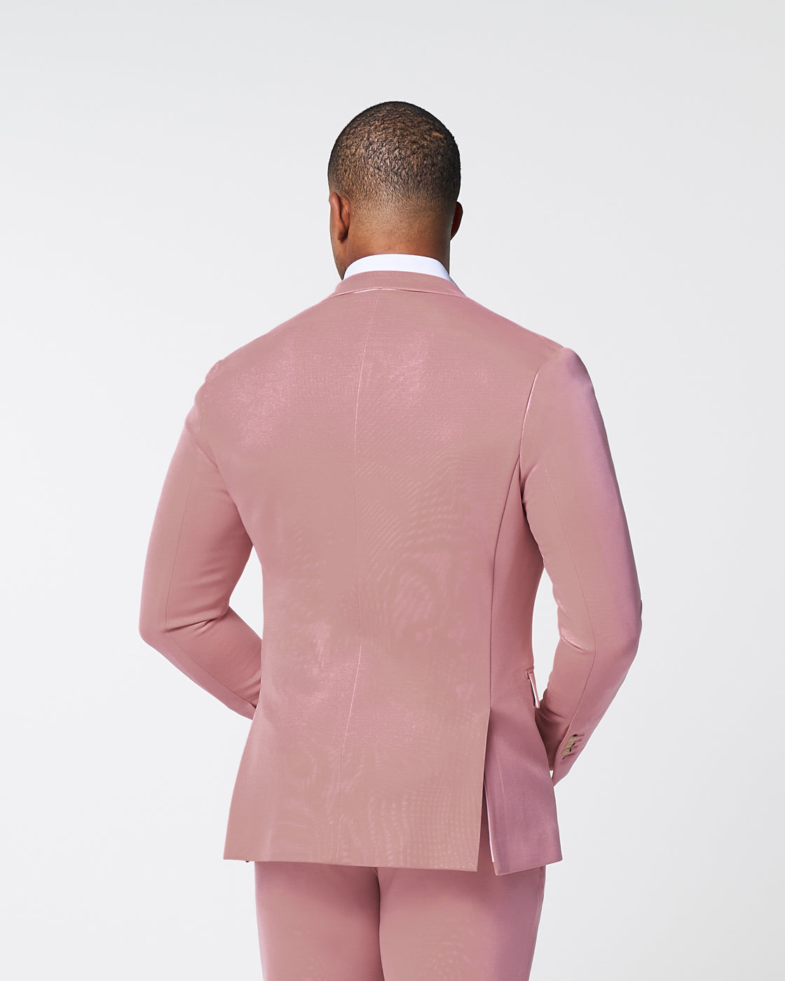Athletic Fit Stretch Blazer - Solid Rose | State & Liberty Blazers|Suits