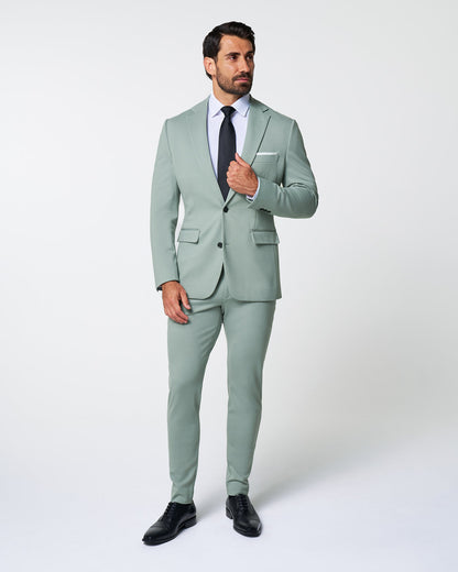Athletic Fit Stretch Blazer - Solid Dusty Sage | State & Liberty Blazers|Suits