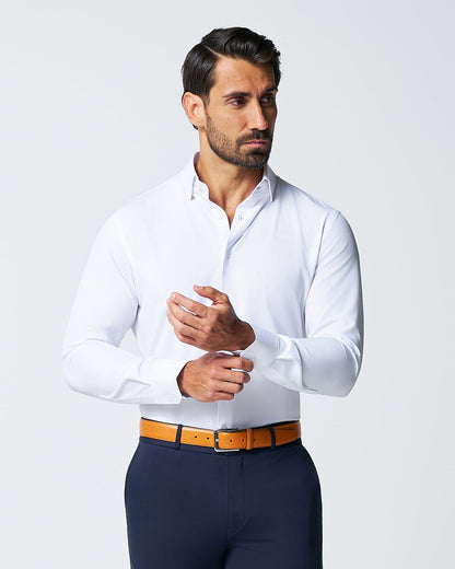 "The Springer" Solid White | State & Liberty Dress Shirts