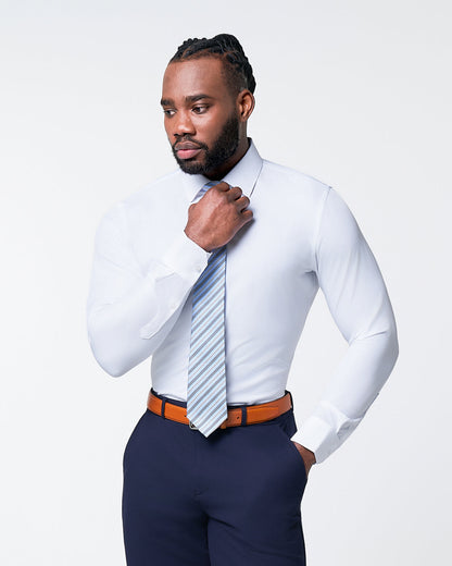 "The Springer" Solid White | State & Liberty Dress Shirts