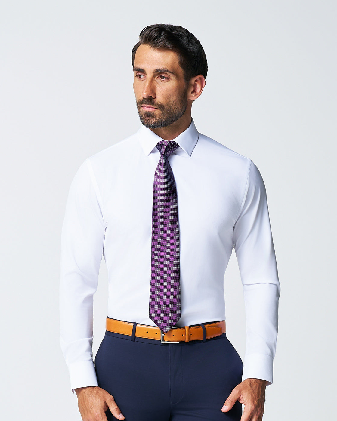 "The Springer" Solid White | State & Liberty Dress Shirts
