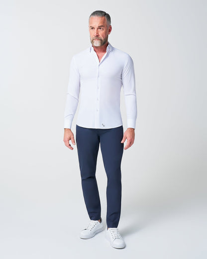 "The Springer" Solid White | State & Liberty Dress Shirts