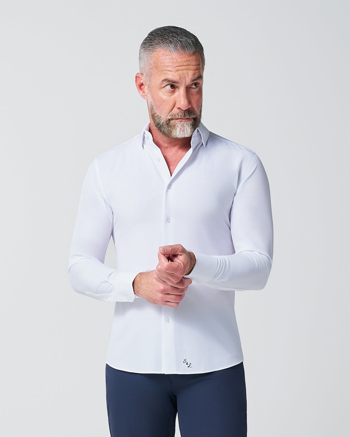 "The Springer" Solid White | State & Liberty Dress Shirts