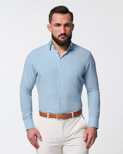"The Bellamy" Business Blue | State & Liberty Dress Shirts