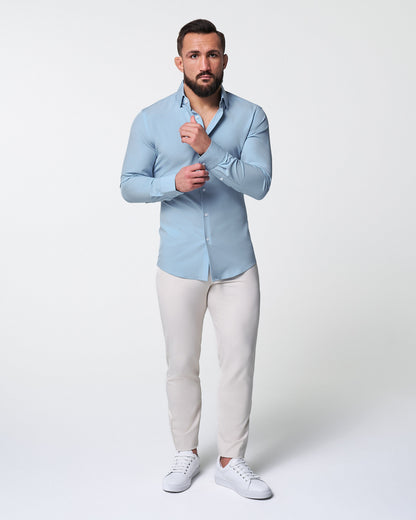 "The Bellamy" Business Blue | State & Liberty Dress Shirts