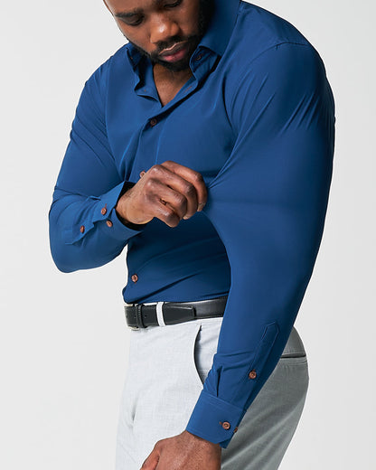 "The Howard" Solid Navy | State & Liberty Dress Shirts