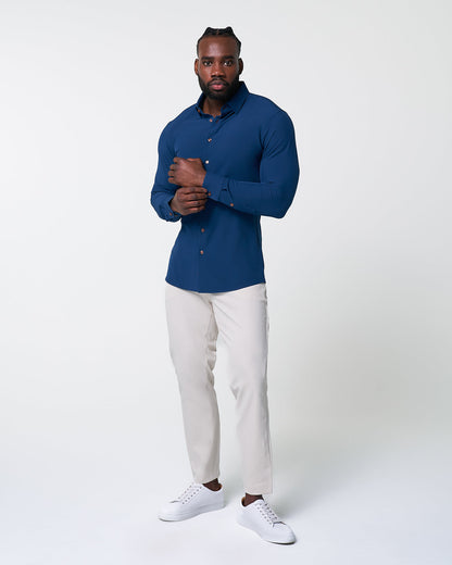 "The Howard" Solid Navy | State & Liberty Dress Shirts