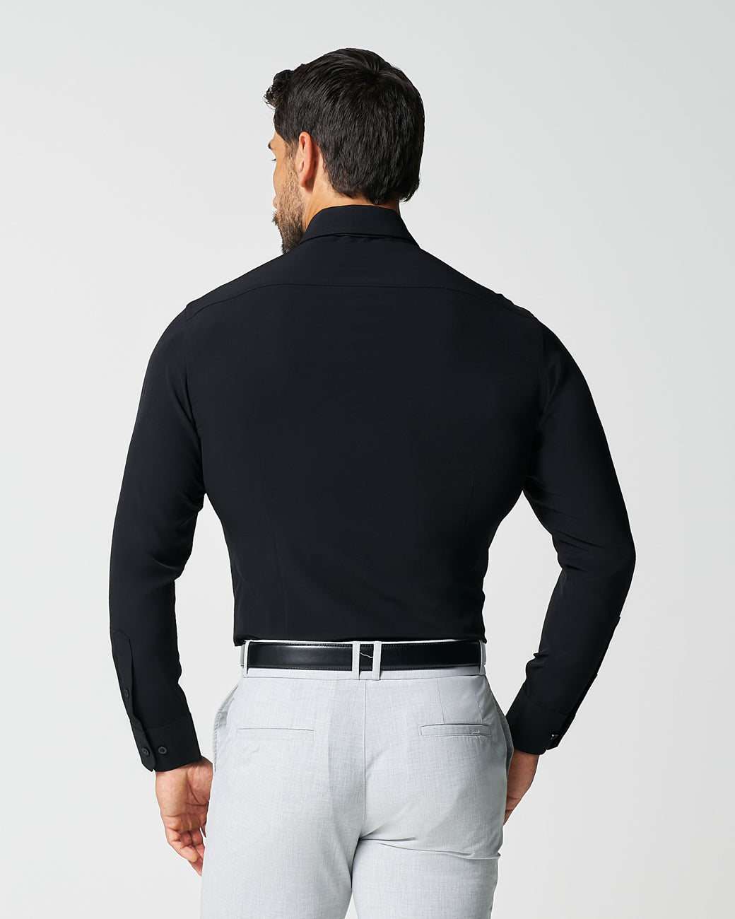 "The Von" Solid Black | State & Liberty Dress Shirts
