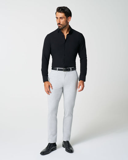 "The Von" Solid Black | State & Liberty Dress Shirts