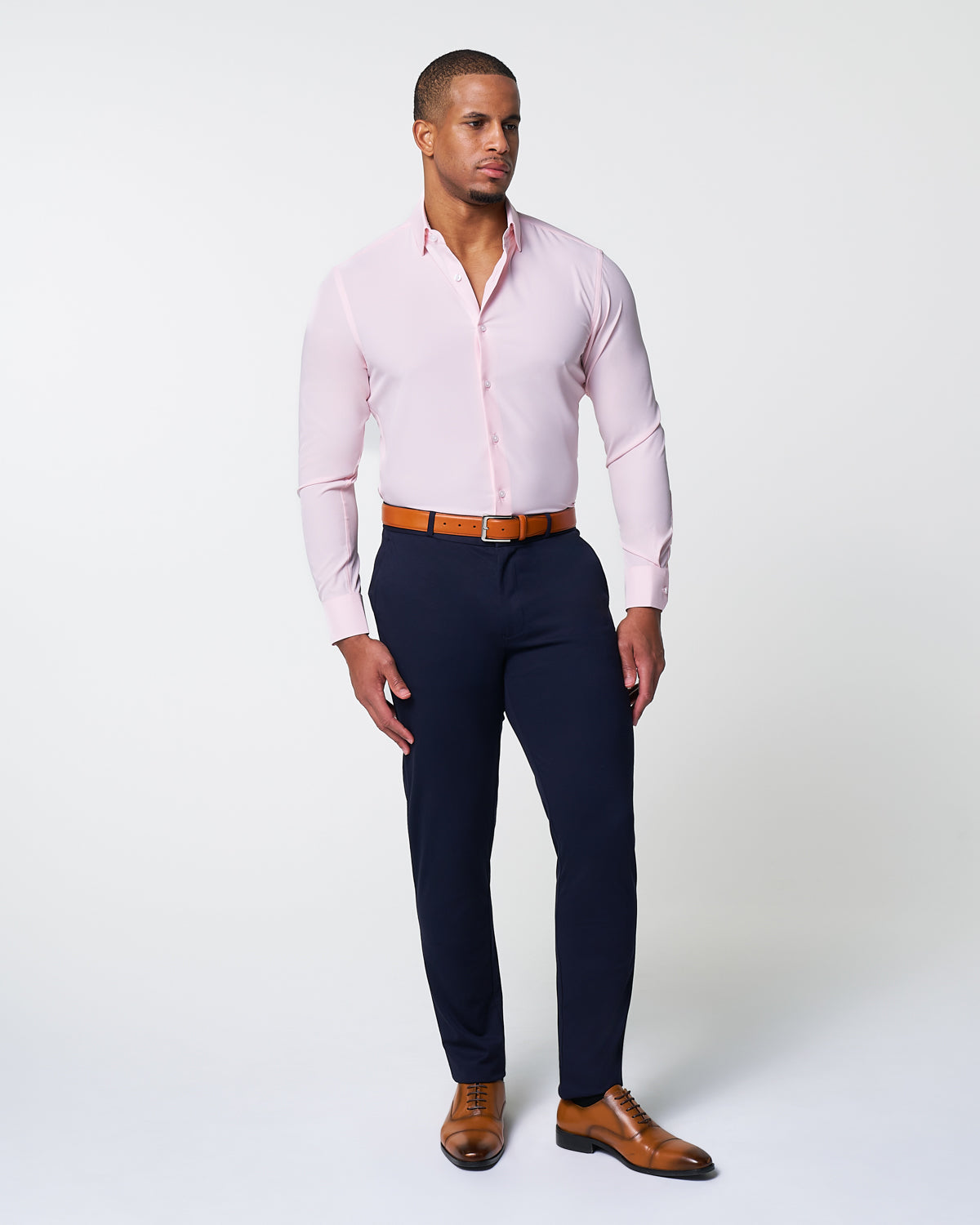 "The Herbert" Solid Pink | State & Liberty Dress Shirts