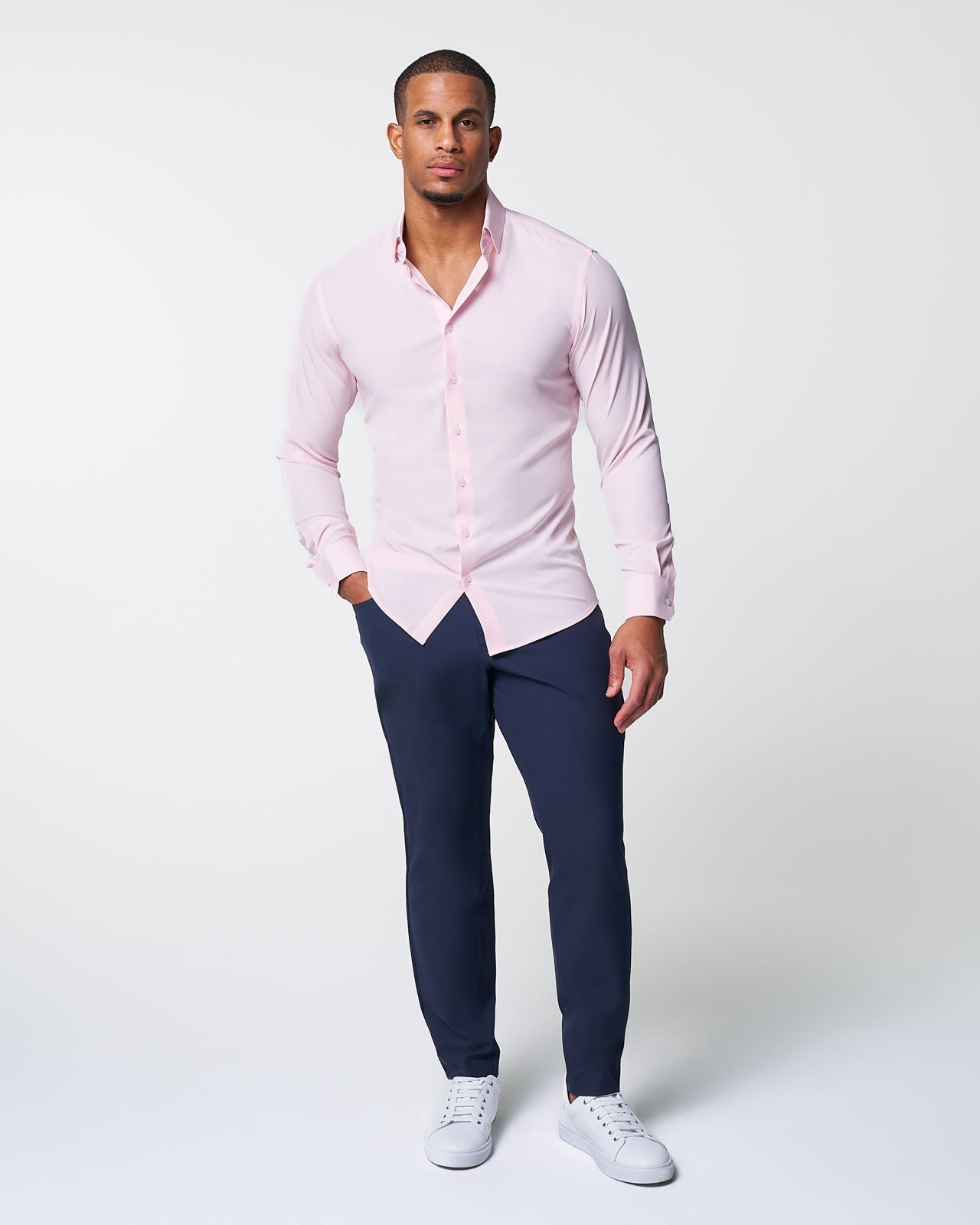 "The Herbert" Solid Pink | State & Liberty Dress Shirts