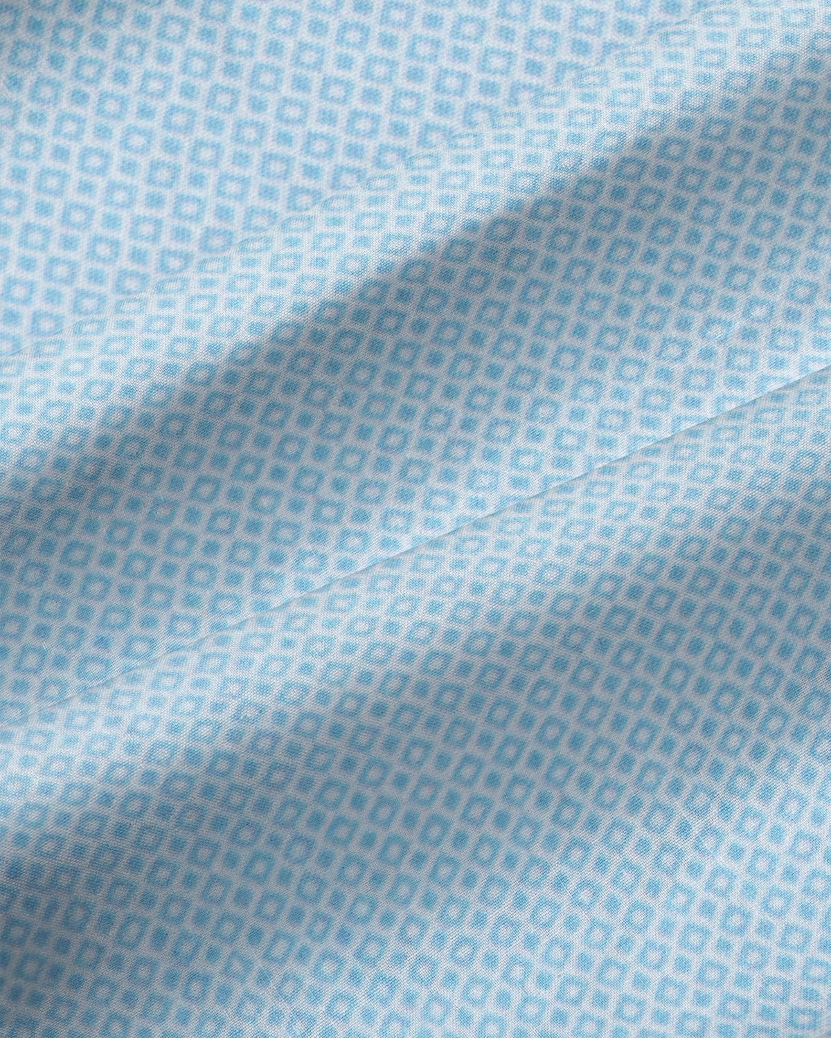 "The Stone" Light Blue Micro Diamond Geo Print | State & Liberty Dress Shirts