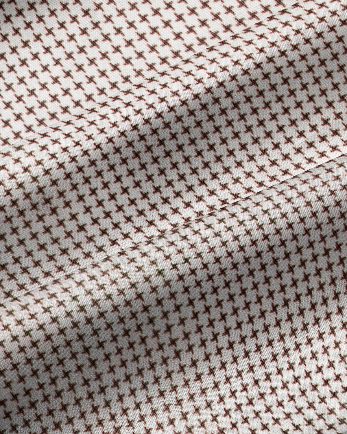 "The Vancouver" Brown Houndstooth | State & Liberty Dress Shirts