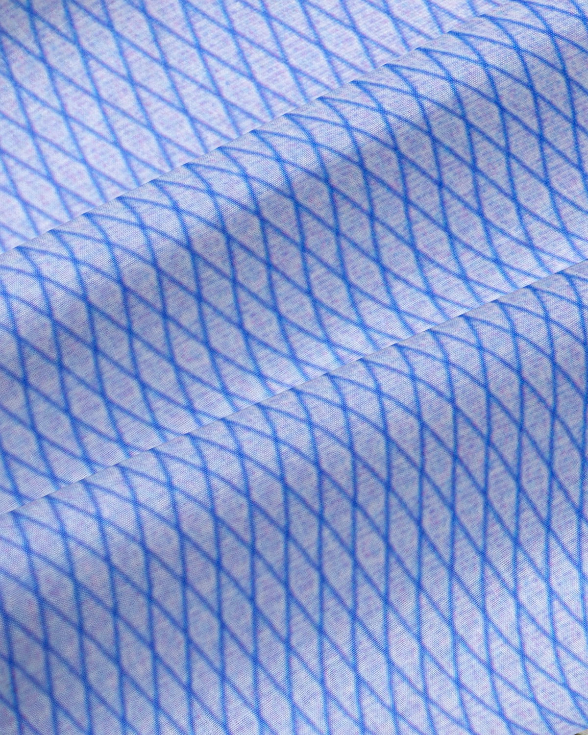 "The Sedona" Sky Blue with Navy Diamond Geo | State & Liberty Dress Shirts