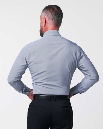 "The Empire" Black Houndstooth | State & Liberty Dress Shirts