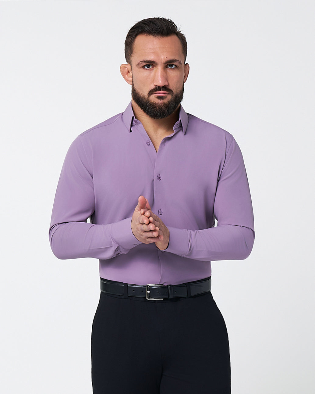 "The Ridley" Dusty Lavender | State & Liberty Dress Shirts