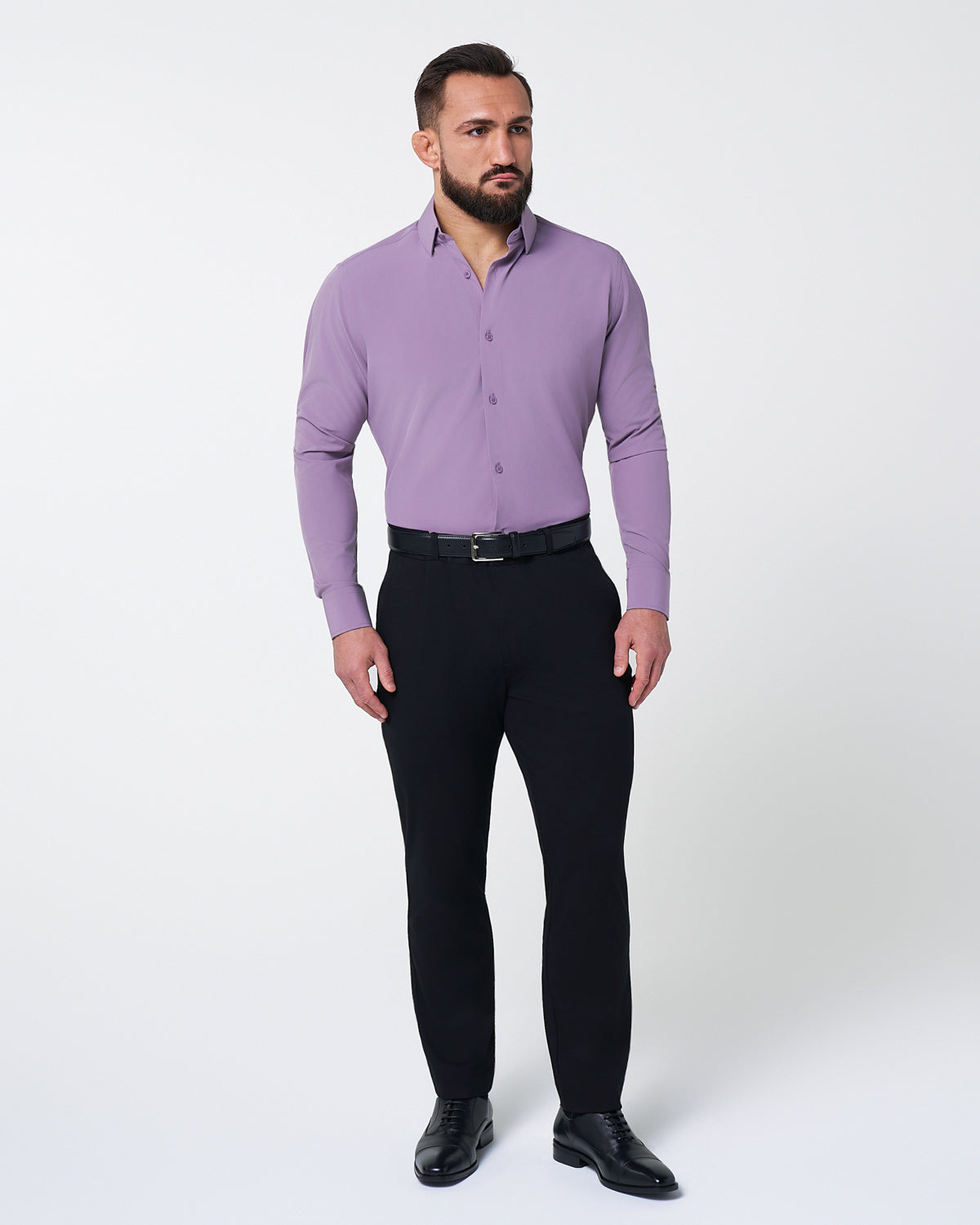"The Ridley" Dusty Lavender | State & Liberty Dress Shirts