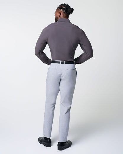 "The Ashen" Solid Dark Grey | State & Liberty Dress Shirts