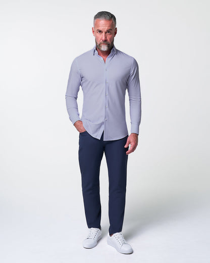"The Melrose" Light Purple Weave | State & Liberty Dress Shirts