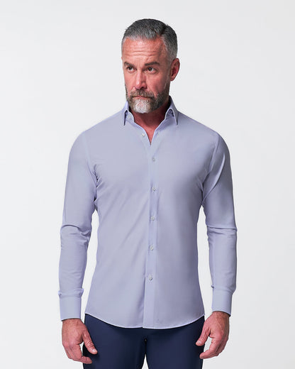 "The Melrose" Light Purple Weave | State & Liberty Dress Shirts