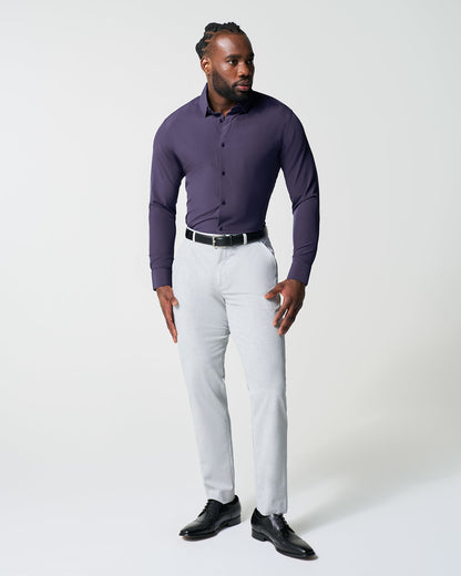 "The Hawkeye" Solid Plum | State & Liberty Dress Shirts