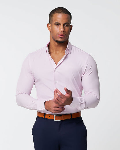 "The Winchester" Pink Weave | State & Liberty Dress Shirts