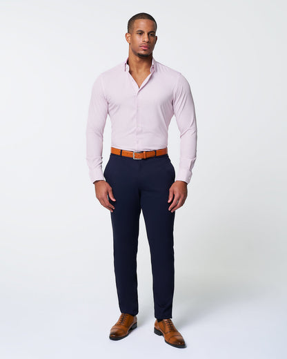 "The Winchester" Pink Weave | State & Liberty Dress Shirts