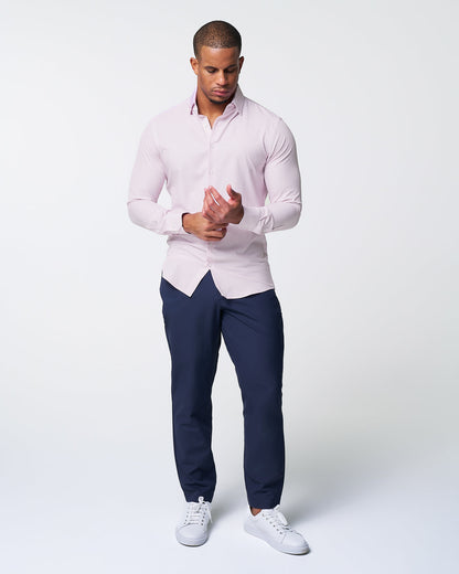 "The Winchester" Pink Weave | State & Liberty Dress Shirts